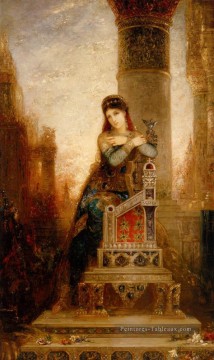 Desdémone Symbolisme mythologique biblique Gustave Moreau Peinture à l'huile